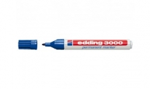 Viltstift Edding 3000 rond 1.5-3mm blauw (per stuk)